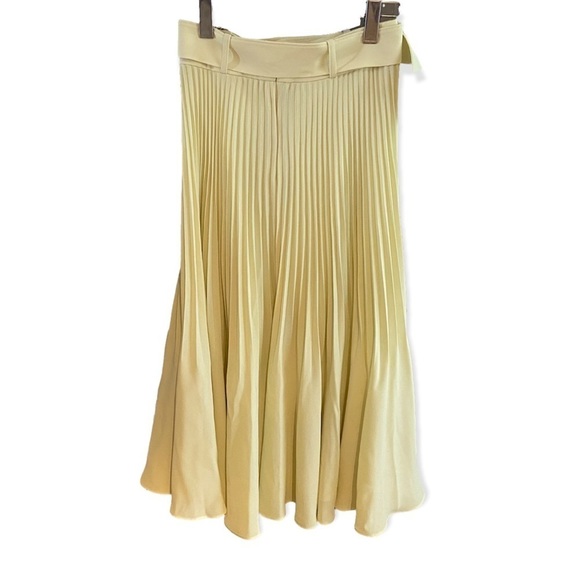 Club Monaco Lime Green Midi length Skirt - Picture 13 of 13